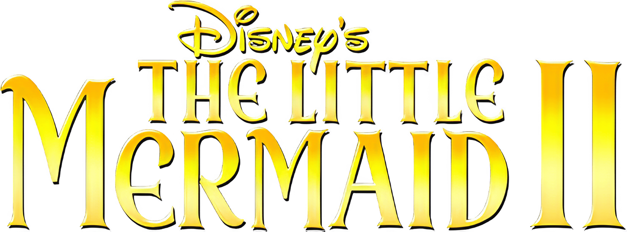 Disney's The Little Mermaid II логотип